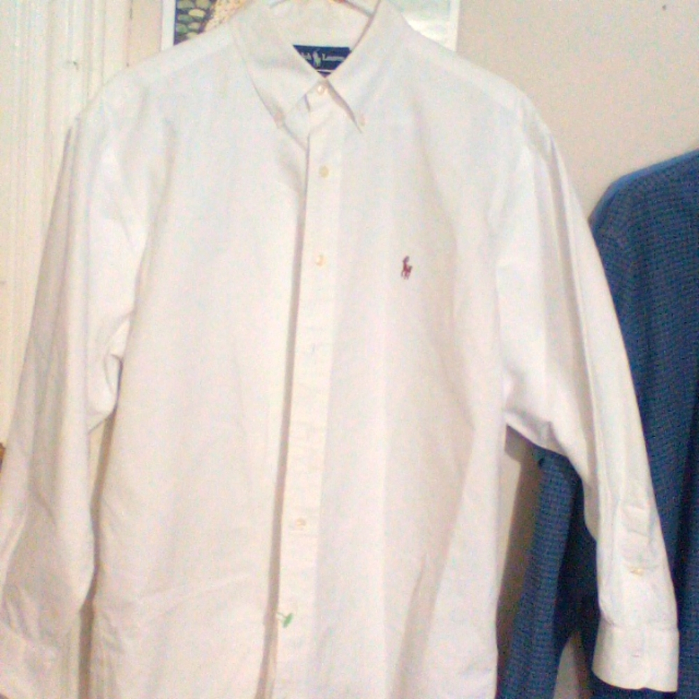 Men's Brand New Ralph Lauren Long Sleeve Polo Button Down!